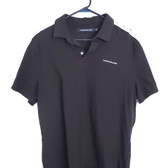 Calvin Klein Jeans Other - Calvin Klein Jeans Black Polo Short XL